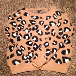 Express cheetah sweater :-)